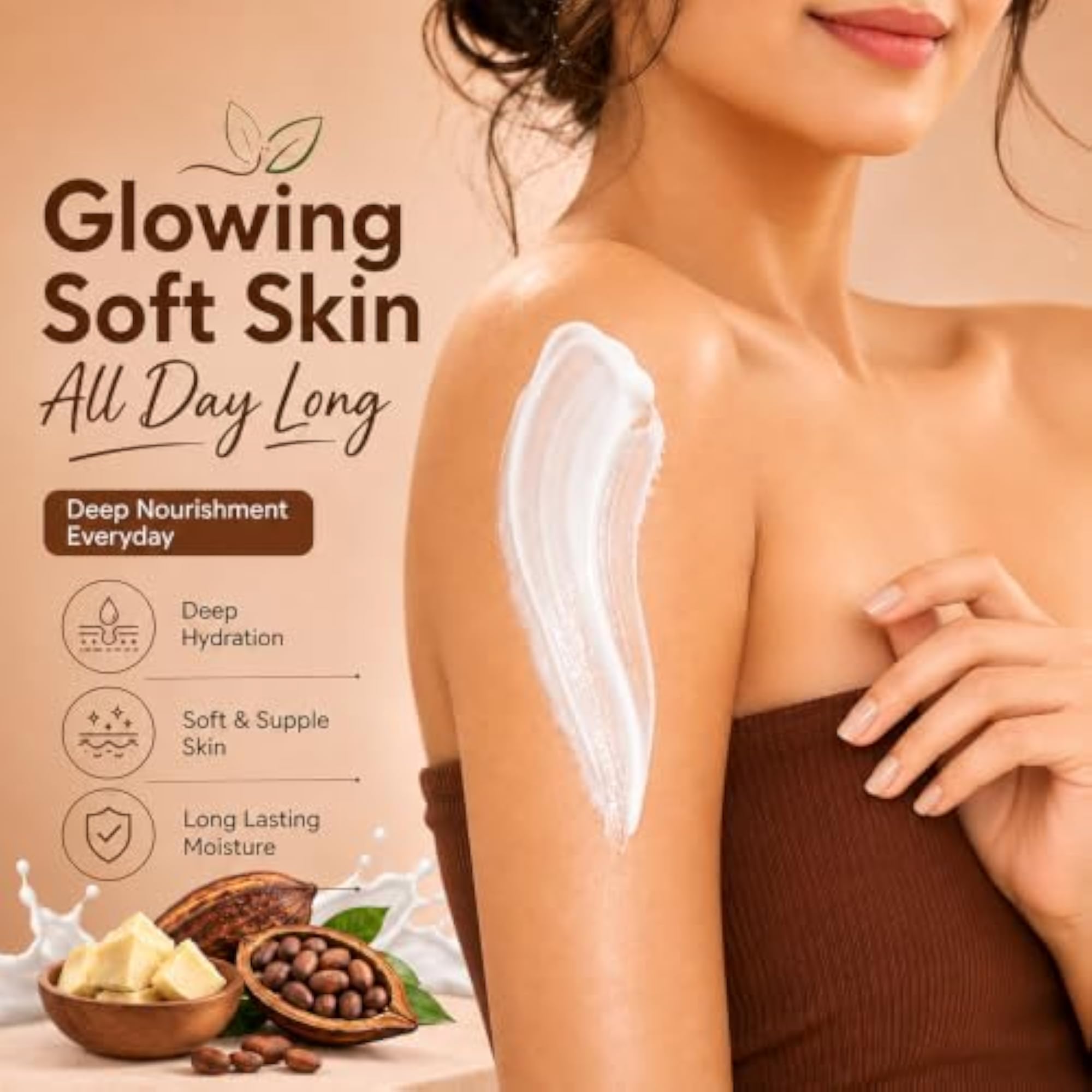 Ultra Rich Body Lotion, Cocoa Butter - Caffeine & Niacinamide